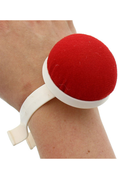 Bracciale porta spilli primo prezzo - Rosso