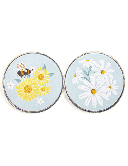 Set di 2 pesi per cucito - Margherite