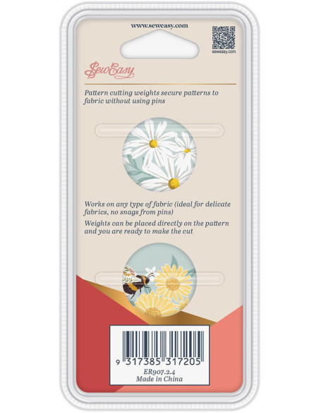 Set di 2 pesi per cucito - Margherite