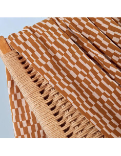 Tessuto viscosa Domino Ochre - Atelier Brunette