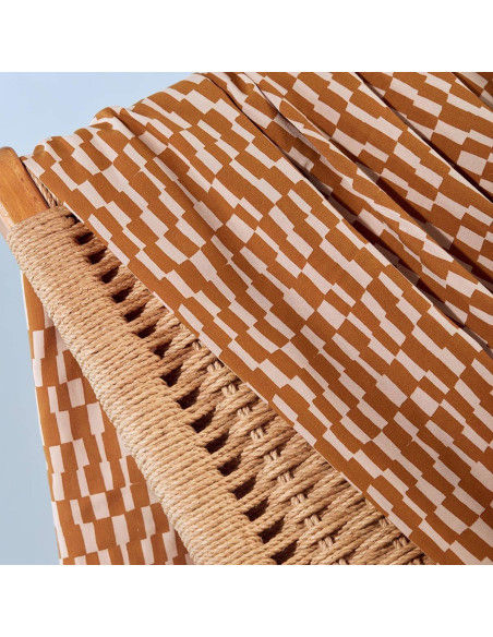 Tessuto viscosa Domino Ochre - Atelier Brunette