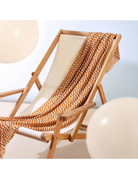 Tessuto viscosa Domino Ochre - Atelier Brunette