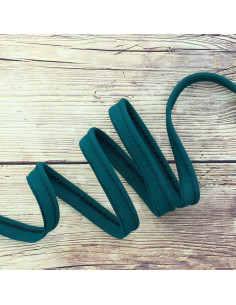 Bordino jersey - Blu petrolio