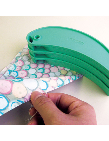 Set di 2 pesi a forma di fagiolo per il cucito Clover