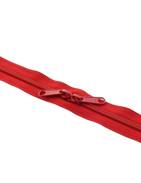 Chiusura a strappo in nylon per borse 60 cm - Rosso