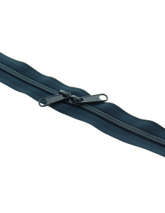 Chiusura a strappo in nylon per borse 60 cm - Blu marino
