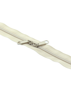 Chiusura a strappo in nylon per borse 60 cm - Beige