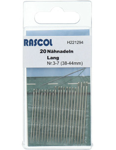 Aghi da cucito lunghi Rascol - Assortimento 3/7