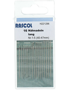 Aghi da cucito lunghi Rascol - Assortimento 1/5