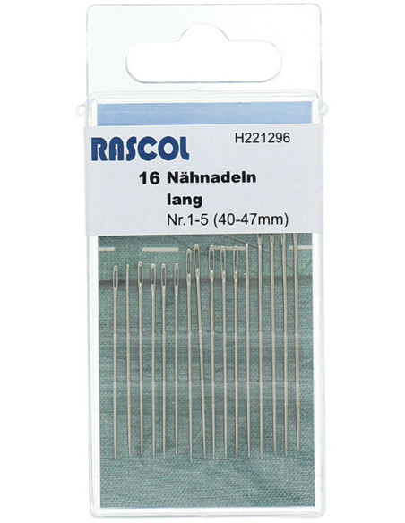 Aghi da cucito lunghi Rascol - Assortimento 1/5
