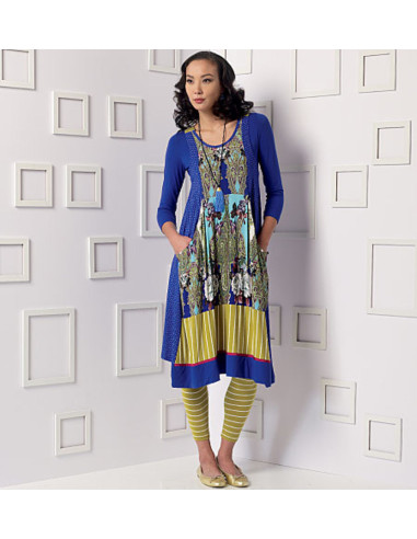 Modello per top, abito e collant - Vogue 9108