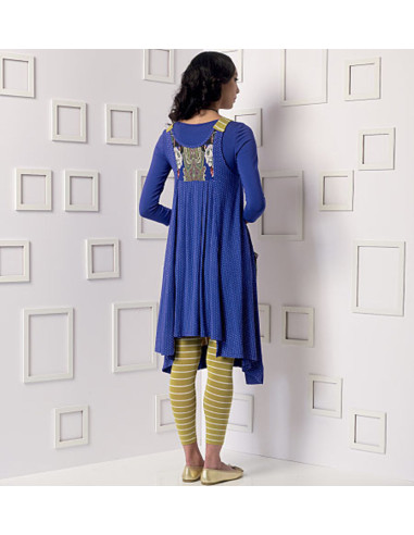 Modello per top, abito e collant - Vogue 9108