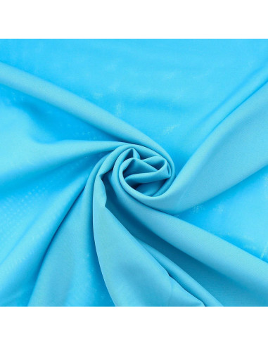 Tessuto burlington - Blu acqua