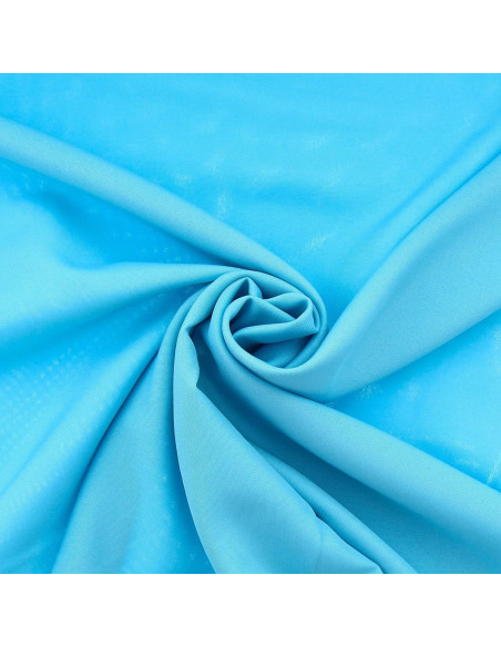 Tessuto burlington - Blu acqua