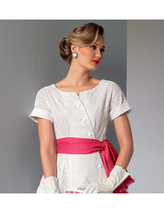 Modello di abito e cintura - Vogue 9105 2