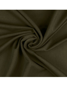 Tessuto gabardine morbido - Kaki