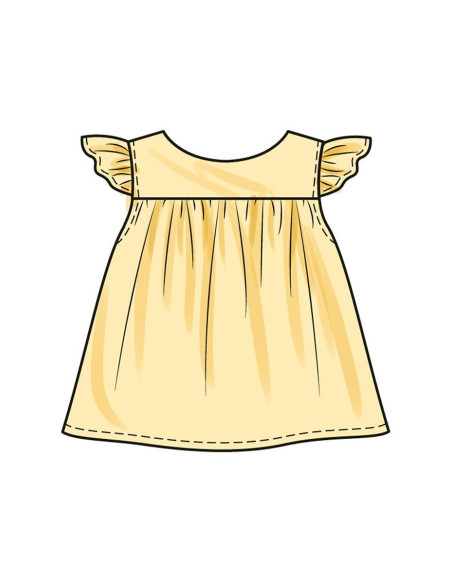 Modello per top, mutandine e cappello - Butterick 6935