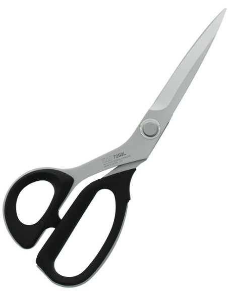 Forbici da sartoria Kaï in carbonio per mancini - 25 cm