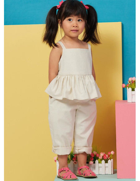 Modello di salopette e abito - Butterick 6936