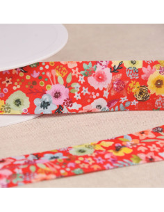 Bordo fiori - Rosso