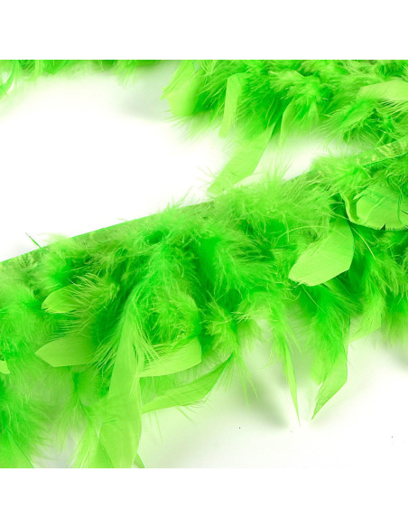 Frangia piume - Verde anice