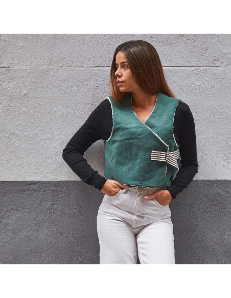 Modello di gilet senza maniche Rabat - Ikatee