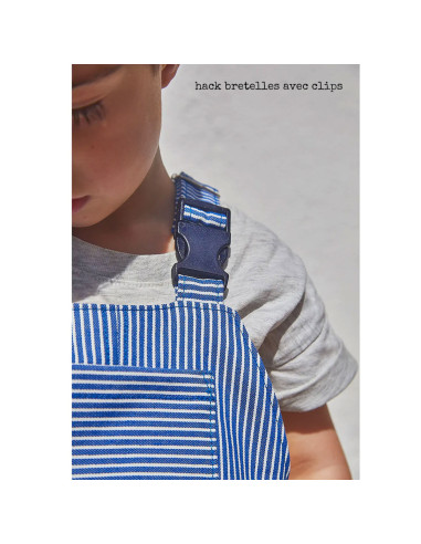 Modello di salopette Lyon kids - Ikatee