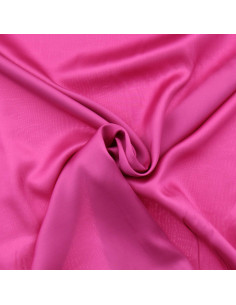 Tessuto satin di viscosa - Fucsia