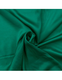 Tessuto satin di viscosa - Smeraldo