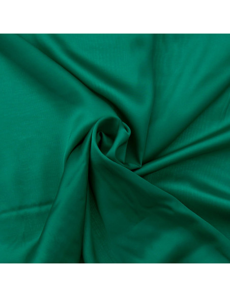 Tessuto satin di viscosa - Smeraldo
