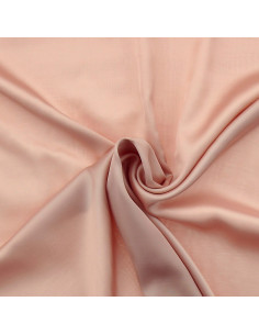 Tessuto satin di viscosa - Nude