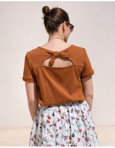 Modello di top Florus - Anna Rose patterns