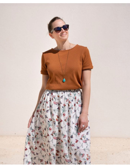 Modello di top Florus - Anna Rose patterns