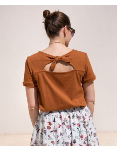 Modello di top Florus - Anna Rose patterns