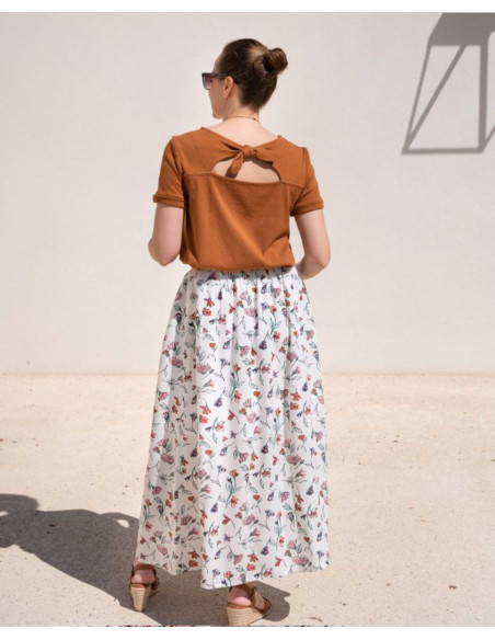 Modello di top Florus - Anna Rose patterns