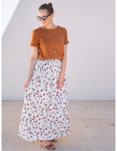 Modello di top Florus - Anna Rose patterns