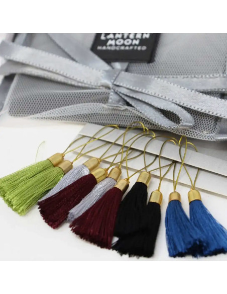 Set di 10 marcatori di maglie con pompon Lantern Moon