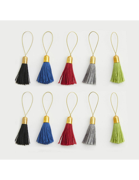 Set di 10 marcatori di maglie con pompon Lantern Moon