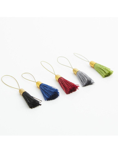 Set di 10 marcatori di maglie con pompon Lantern Moon