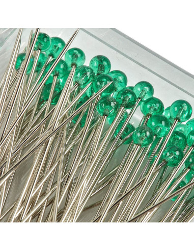 Scatola di 100 spilli super-fini per quilting Clover