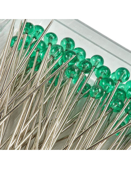 Scatola di 100 spilli super-fini per quilting Clover