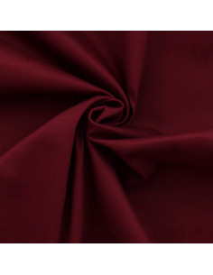 Tessuto gabardine di cotone elasticizzato - Bordeaux