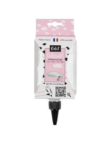 Pochette gel effet tessuto rivestito Odicoat