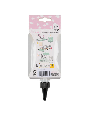 Pochette gel effet tessuto rivestito Odicoat