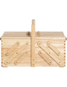Lavoratrice sartoriale in legno chiaro L