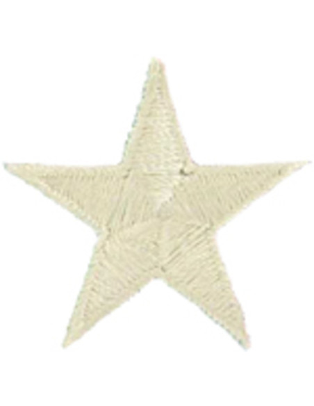 Toppa termoadesiva stella beige