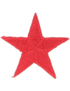 Toppa termoadesiva stella rossa