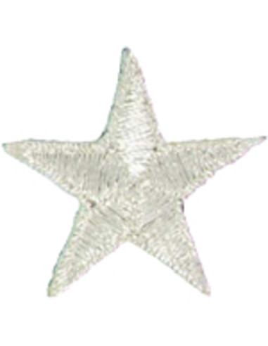 Toppa termoadesiva stella argento