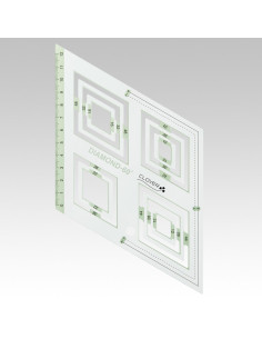 Sagoma patchwork Diamond 60° Clover 2