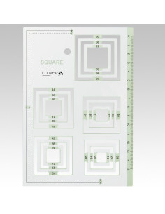 Modello patchwork quadrati Clover 2
